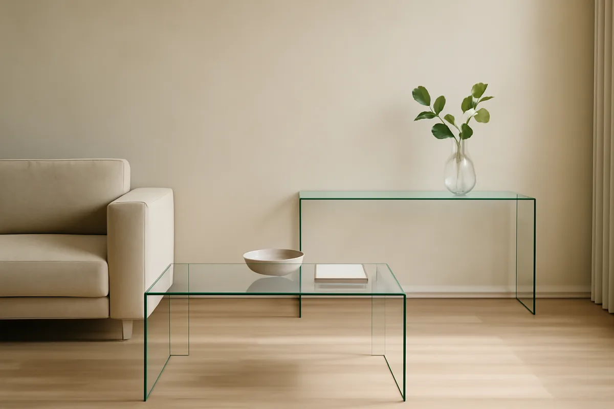Come integrare il vetro negli arredi minimal: ispirazioni per uno stile senza tempo