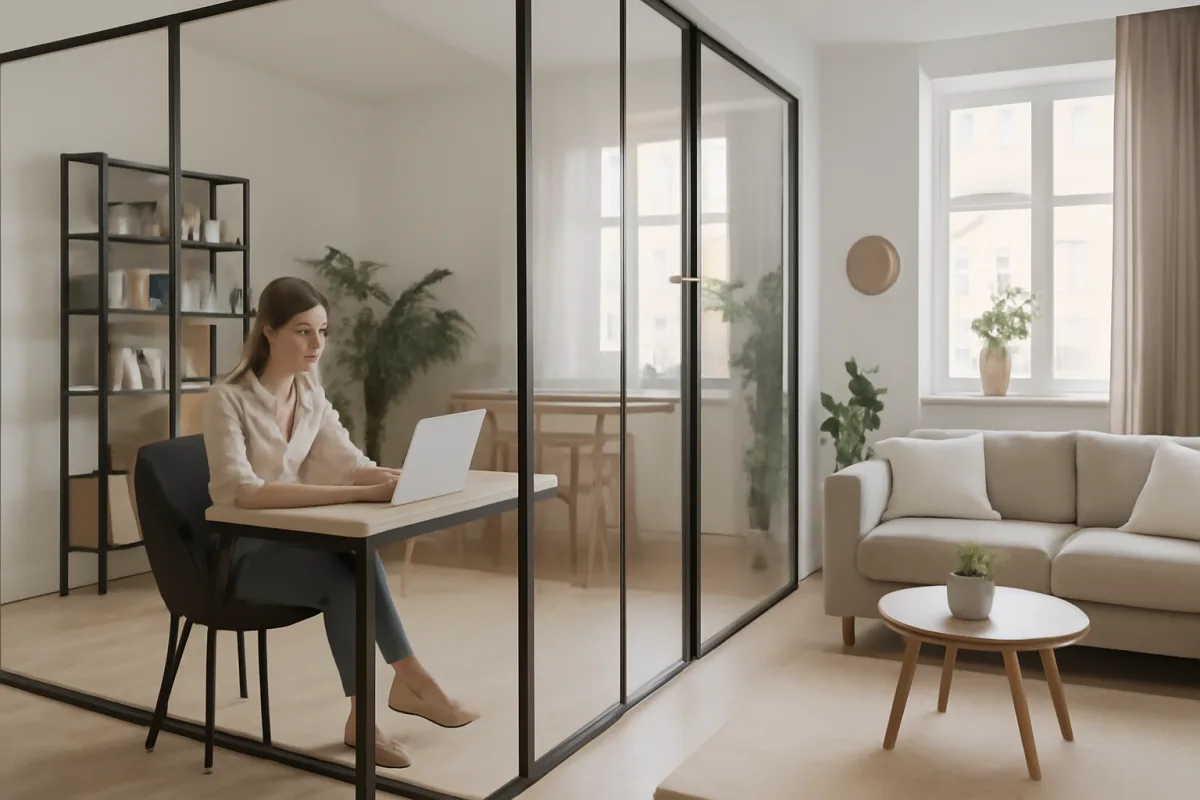 Pareti in vetro stratificato: perché sono la soluzione ideale per uffici e case open space