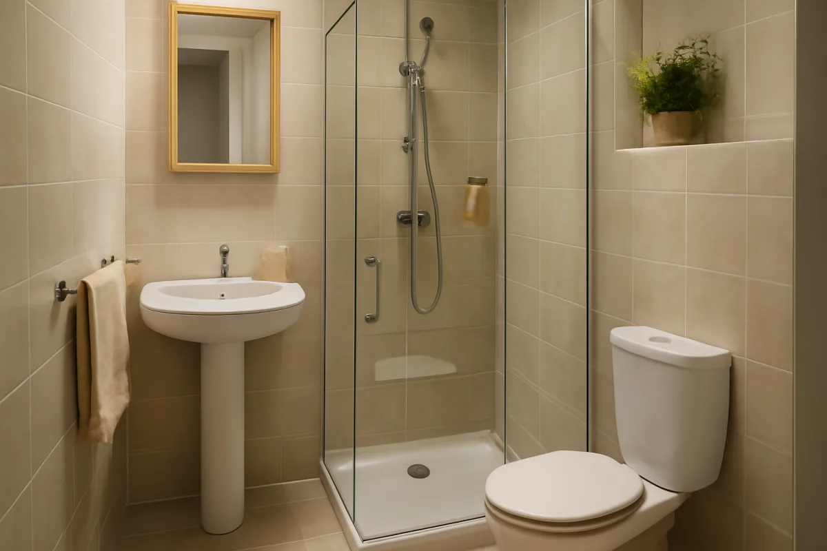 Bagno piccolo: perché il box doccia in vetro può trasformarlo all’istante